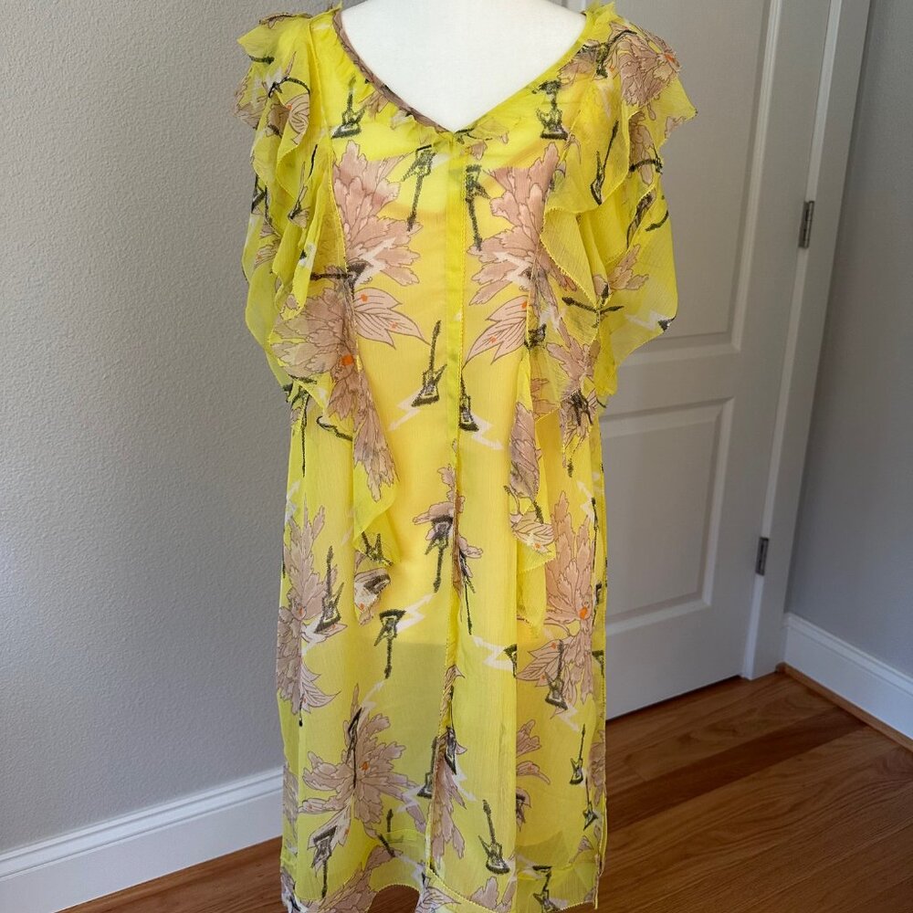 Zadig & Voltaire "Rivek Blossum" mini dress; size small
